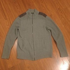 Apt. 9 Jacket Size Large Gray Full Zipper